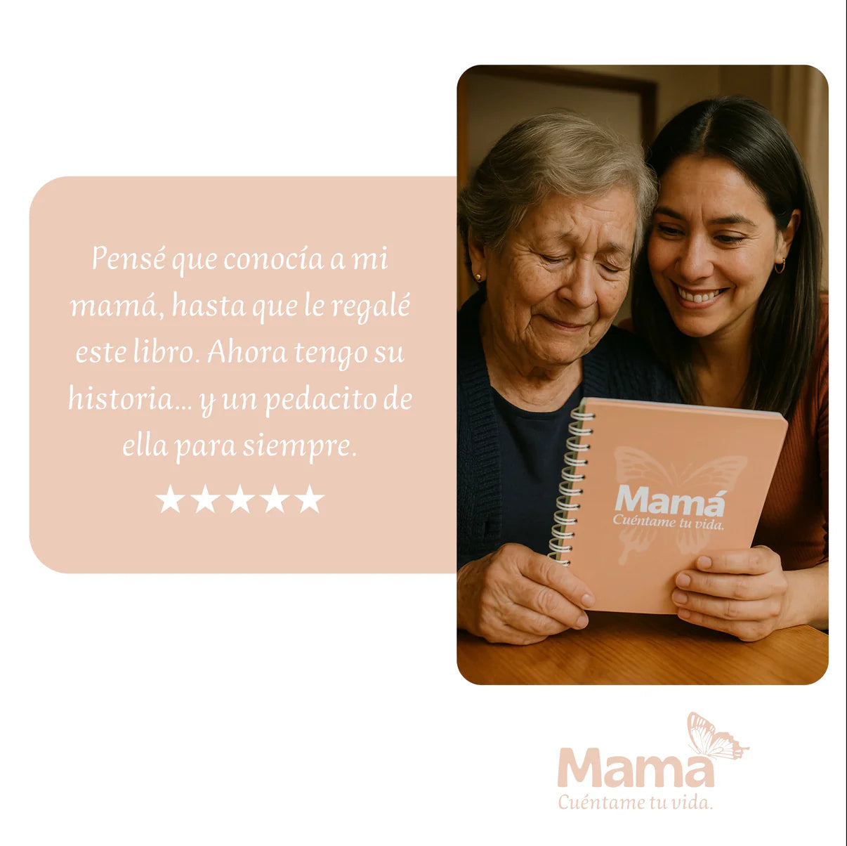 Mamá Cuéntame tu vida, antes de que sea tarde